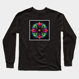 mandala flower Long Sleeve T-Shirt